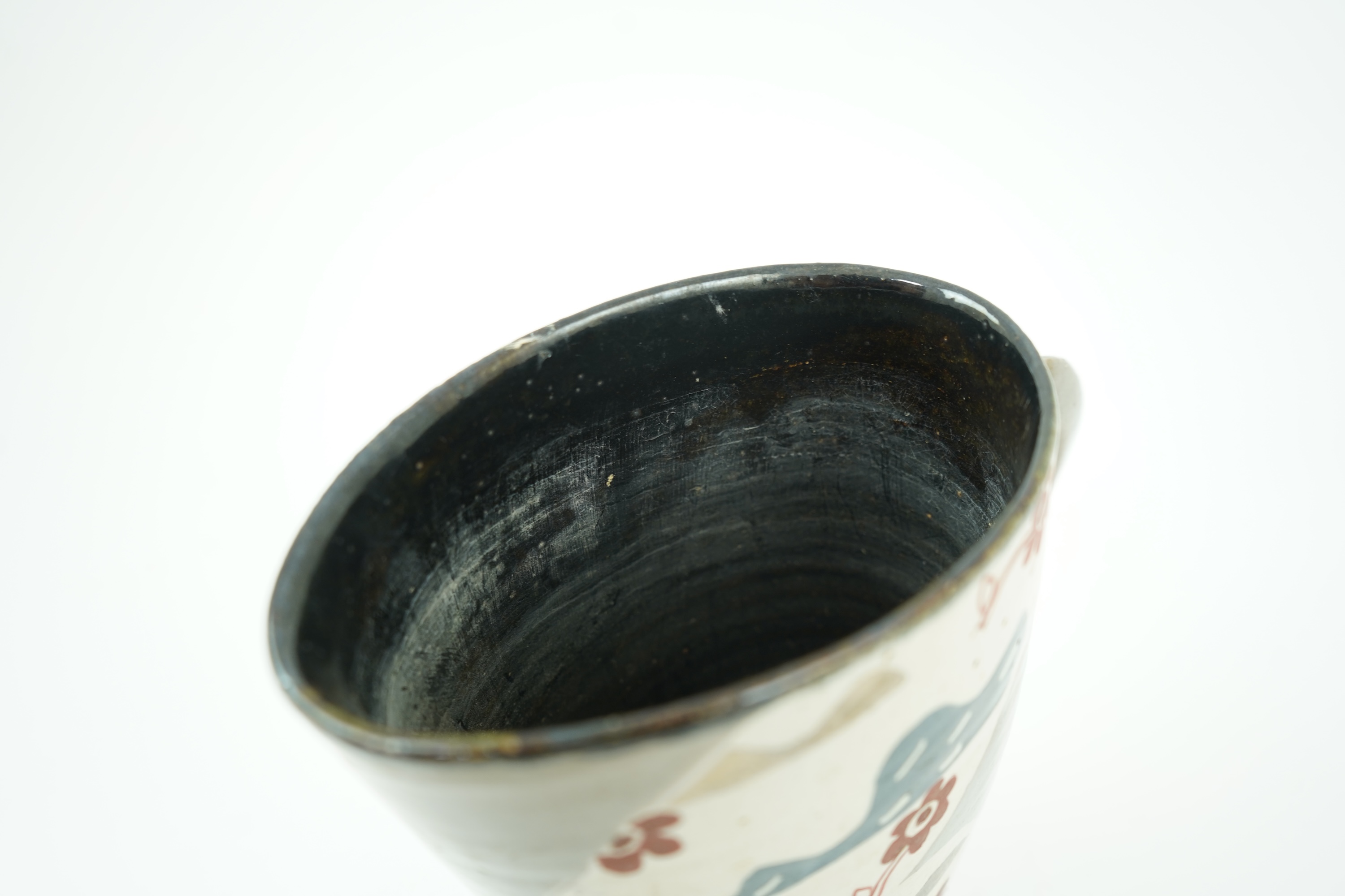John Maltby (1936-2020): A free-form stoneware jug